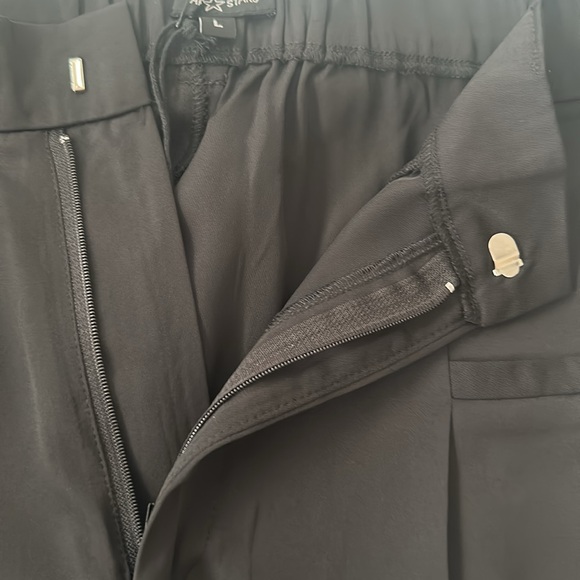 Area Stars Women’s Black Wide Leg Pants Size L NWT - Picture 9 of 12